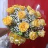 Buquê com 24 Rosas Amarelas